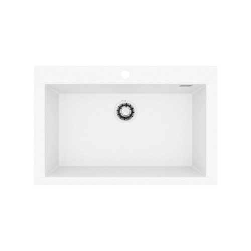 Zlewozmywak granital 1 komorowy ALVEUS kol.11 A10-arktyczna biel PURE-G 40