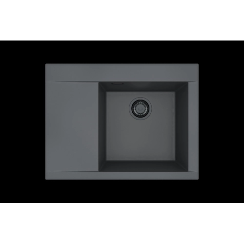 Zlewozmywak granital 1 komorowy z ociekaczem prawy ALVEUS kol.90 A90-BLACK EDITION PURE-G 60 P