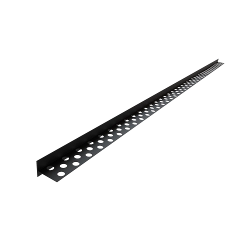 Listwa prysznicowa spadkowa przyszybowa JANO 140 cm prawa czarna
