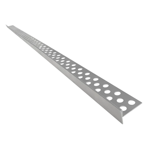 Listwa prysznicowa spadkowa przyszybowa JANO 130 cm lewa srebrna