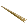 Listwa prysznicowa spadkowa przyszybowa JANO 120 cm lewa złota połysk