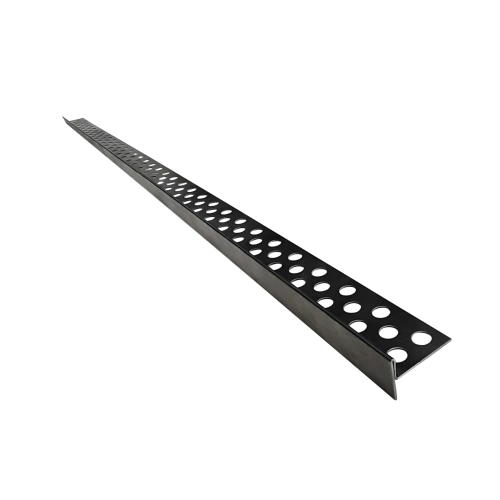 Listwa prysznicowa spadkowa przyszybowa JANO 140 cm lewa czarna