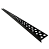 Listwa prysznicowa spadkowa przyszybowa JANO 130 cm lewa czarna